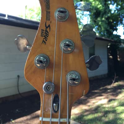 LEFTY LEFT HANDED Musicman Sabre 1980 Sunburst image 5
