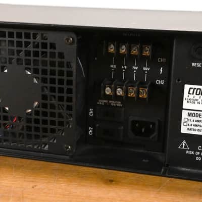 Crown CH2 Contractor Series 2-Channel Power Amplifier CG01ZM7 image 8