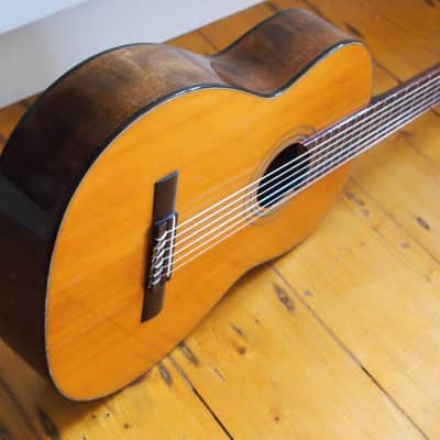 S. Yairi B&M Soloist vintage 1968 Solid Top classical guitar JAPAN image 3