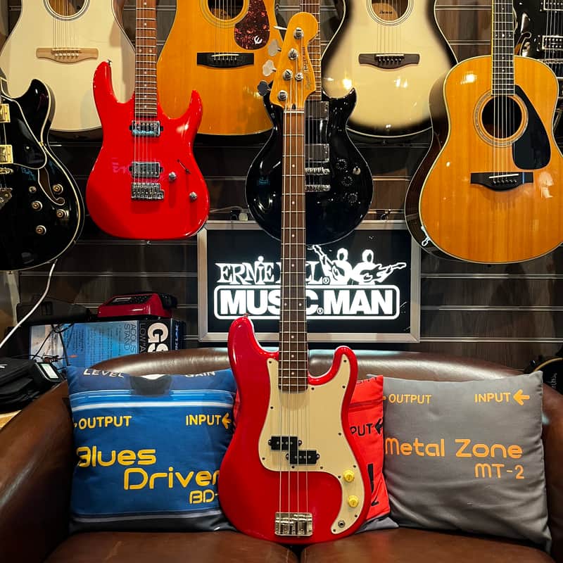 Immagine Squier Bullet Bass 1980s Made in Korea- Red - 1