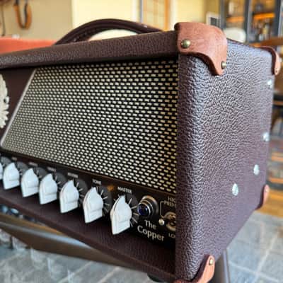 Victory Amps VC35 The Copper 35-Watt Guitar Amp Head - Wooden Sleeve - Mint Condition image 2