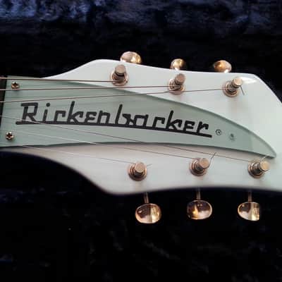 FS/T '99 Rickenbacker Rose Morris Model 1997 Custom Blue Boy Paisley image 9