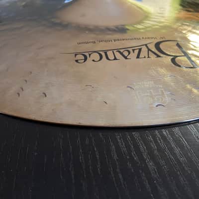 Meinl 14" Byzance Heavy Hammered Hi-Hat Cymbals (Pair) image 8