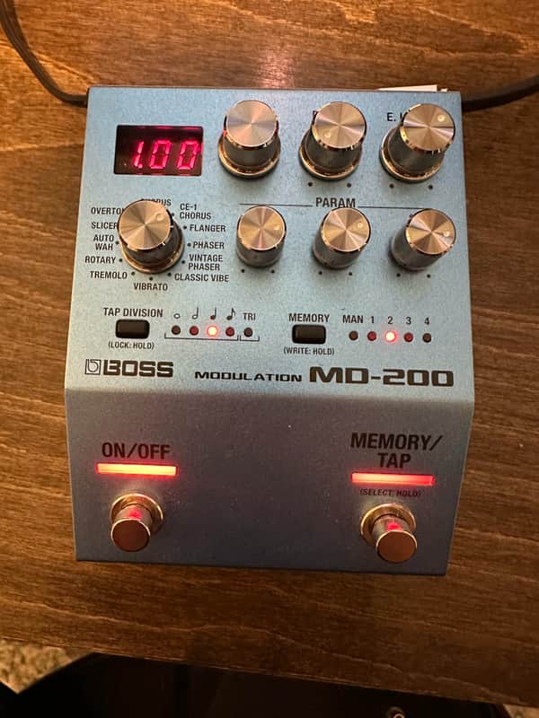 Boss MD-200 Modulation Multi-Effect - Blue image 1