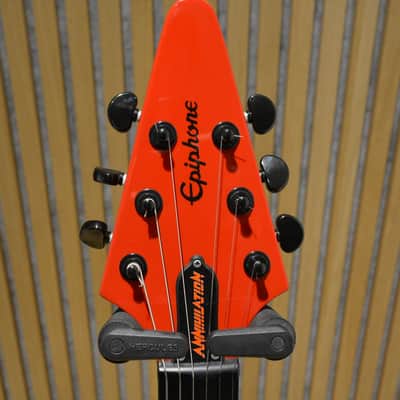 Epiphone Jeff Waters Signature "Annihilation" Flying V 2010 - Red image 5