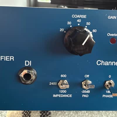 Tube-Tech MP 2A Dual Mic Preamplifier / DI - Blue image 2
