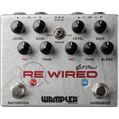 Wampler ReWired Brent Mason Signature Overdrive/Distortion Pedal image 1