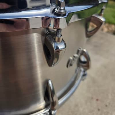 Oriollo Prototype 14x8 5/3/5 Cast Stainless Steel Snare Drum - 2019 (C017-25) image 3