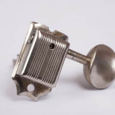 Fender Kluson Telecaster Stratocaster No Line Low E Tuner 1952-1955 Nickel image 1