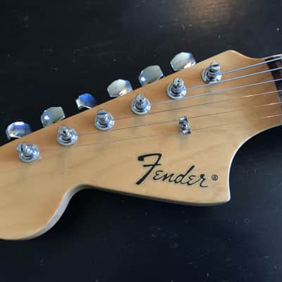 Fender Jaguar Left-Handed Lefty Vintage White image 5