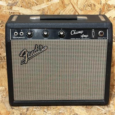 Pre Owned Fender 1966 Champ Amp w/ Ac Convertor image 1