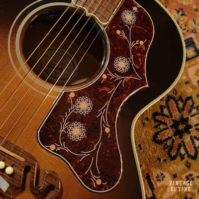 2012 Gibson SJ-200 Standard Vintage Sunburst w/ OHSC | Fishman Ellipse Aura, KING of the Flat-Tops! image 4