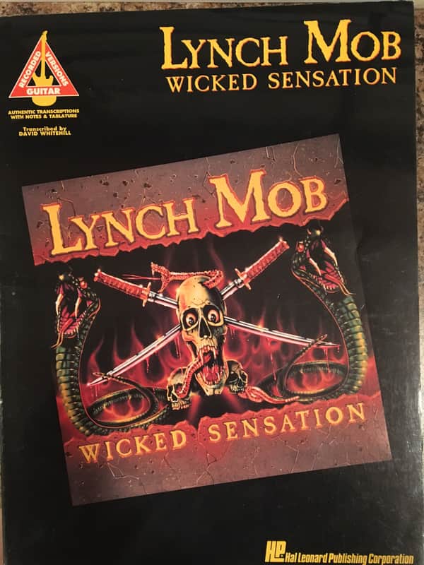 Lynch Mob - Wicked Sensation - Guitar tab / tablature Book George Lynch image 1