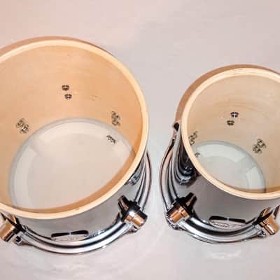 DW DESIGN SERIES CUSTOM HIGH TOMS PAIR-FREE SHIP TO C-USA! image 8