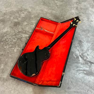 Greco EGB-850 Les paul singlecut custom Bass c 1980’s -1990 Black beauty original vintage MIJ Japan fujigen image 13