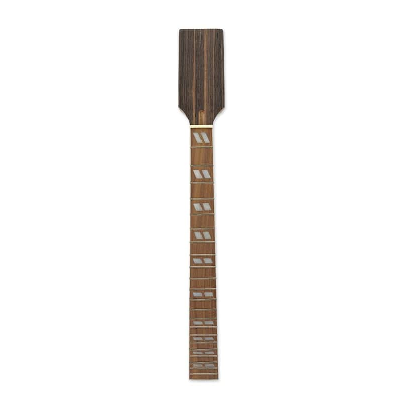 25.5" Electric Guitar Neck Mahogany Rosewood 22 Frets Jumbo Inlay Unfinished Bolt-On image 1