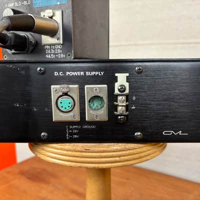 GML 8200 2-Channel Parametric Equalizer with Power Supply 1990s - Black image 4