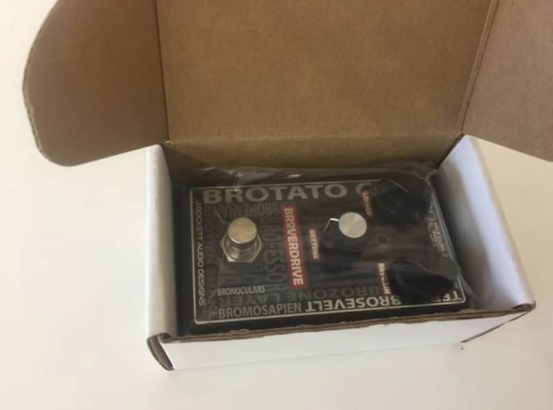 J. Rockett Broverdrive Overdrive Pedal new old stock w/ Original box & paperwork image 1