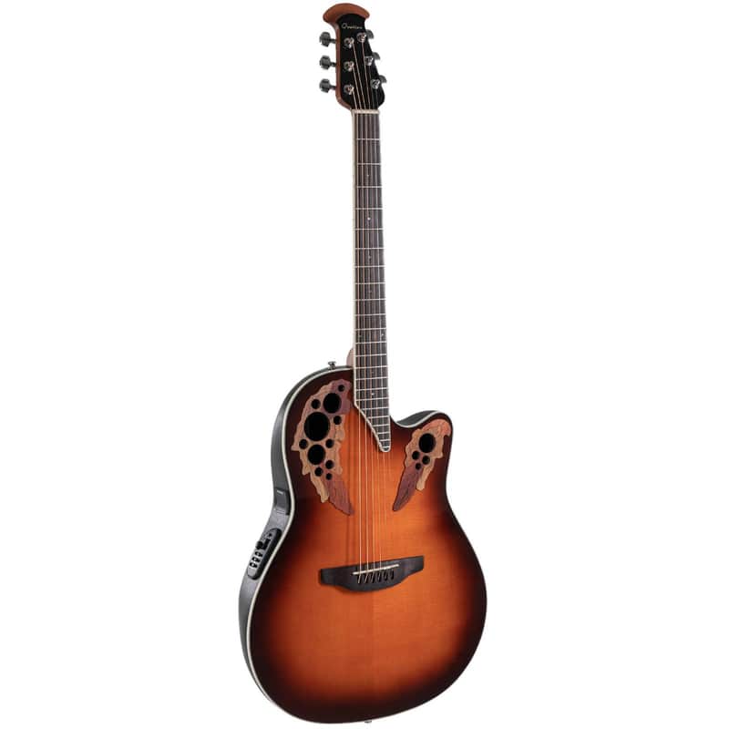 Ovation CE48-1 Celebrity Elite Super Shallow Guitar, Sunburst - Minor Damage image 1