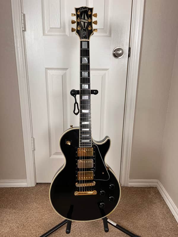 1990 Gibson Les Paul Custom Ebony image 1