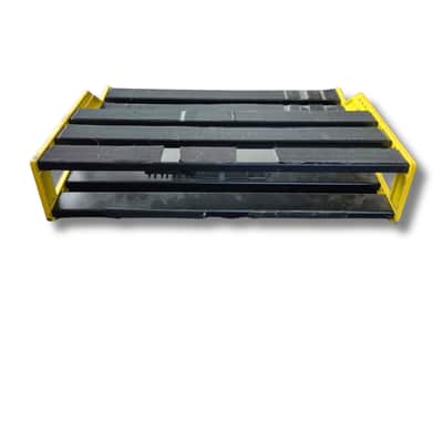 NuX NPB-L Bumblebee Large Pedal Board with Soft Case 2010s - Black / Yellow image 6