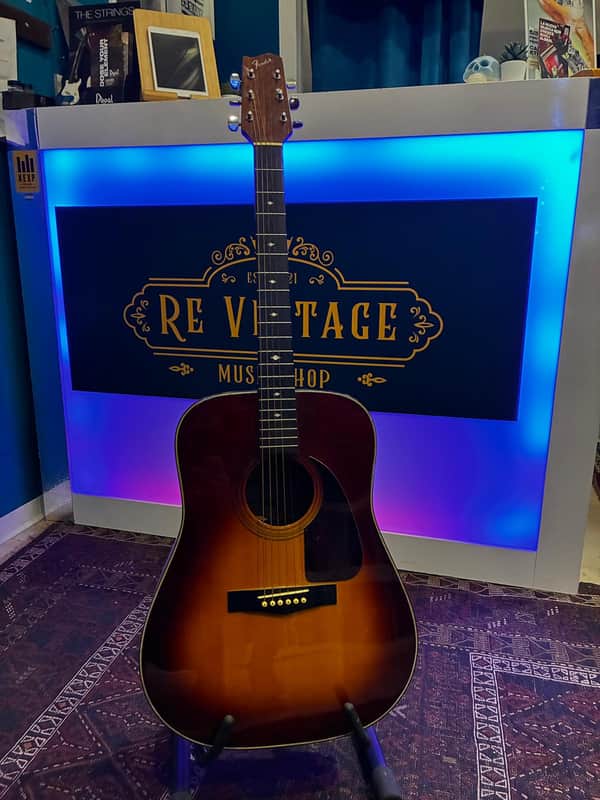 Fender F-220 SB Sunburst Acoustic Guitar image 1