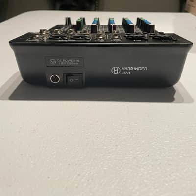 Harbinger LVL LV8 8-Channel Analog Mixer w/ Box Manual & Power Cable imagen 5