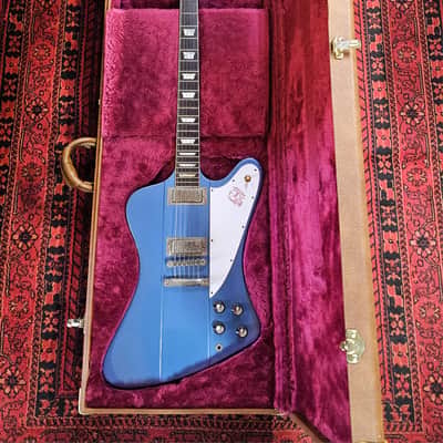 2000 Gibson Custom Shop Firebird V Pelham Blue image 17