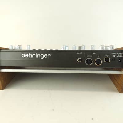 Behringer TD3 Real Oak Wood Stand Side panel Bass Line Synthesizer Wooden Stand image 5