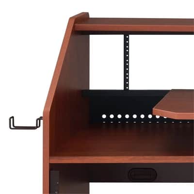 Large Music Production Desk – Studio Workstation with Keyboard Tray image 7