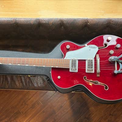 Gretsch G6119T Players Edition Tennessee Rose with String-Thru Bigsby 2016 - 2020 - Dark Cherry Stain image 1