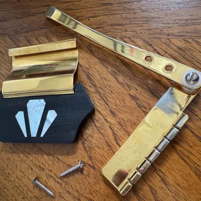 Maestro Ebony Block tremolo factory gold plated 1960 - 1964 image 1