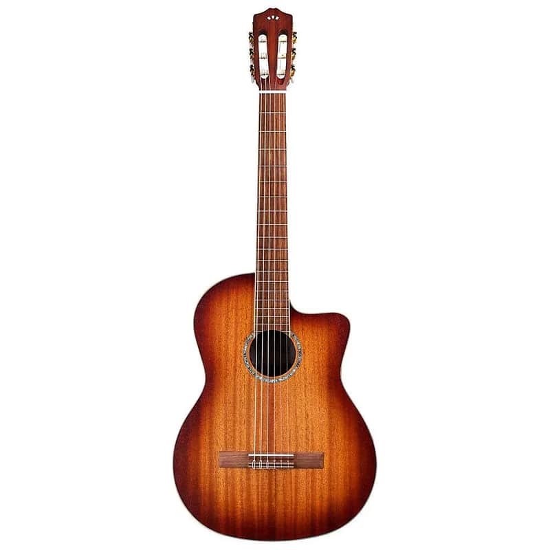 Cordoba C4-CE Mahogany Classical with Electronics Edgeburst image 1