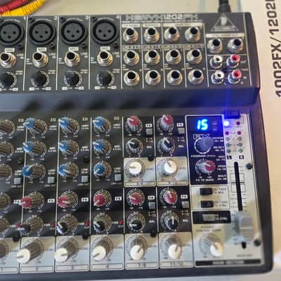 Behringer Xenyx 1202FX 12-Input Mixer with Effects, 6' Snake image 2