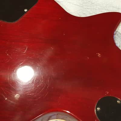 Guild Bluesbird 2002-2003 AAA Cherry Sunburst image 9