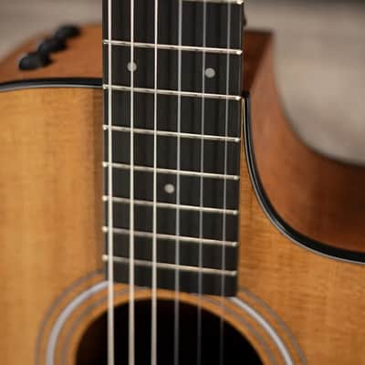Taylor 112ce-N Nylon Grand Concert Acoustic/Electric Guitar with Gig Bag image 9