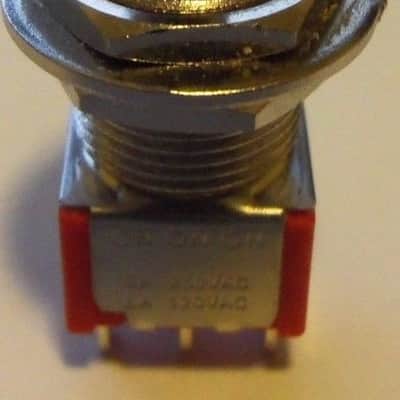 Pickup Selector Toggle Toggle switch Nickel long fat bat image 1