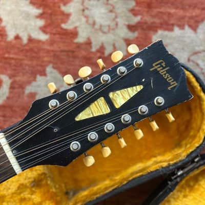 1966 Gibson B-45-12 w/ Original Stamford Case image 3