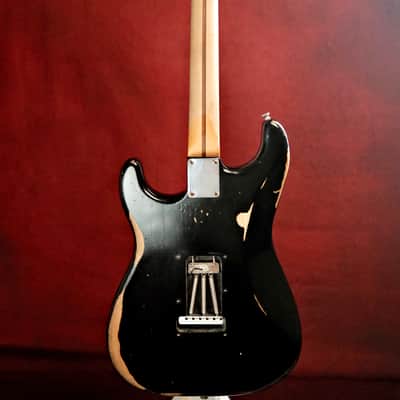 Fender Standard Stratocaster 2010 Heavy Relic w/ Radioshop Black1 Pickups image 8