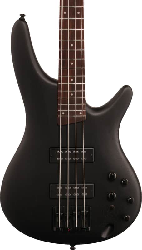 Ibanez SR300EB Standard 4-String Bass Guitar, Jatoba Fingerboard, Weathered Black image 1