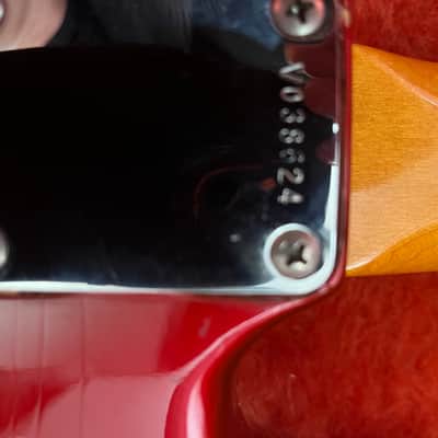 Fender American Vintage '62 Stratocaster 1985 - 1989 - Candy Apple Red image 7