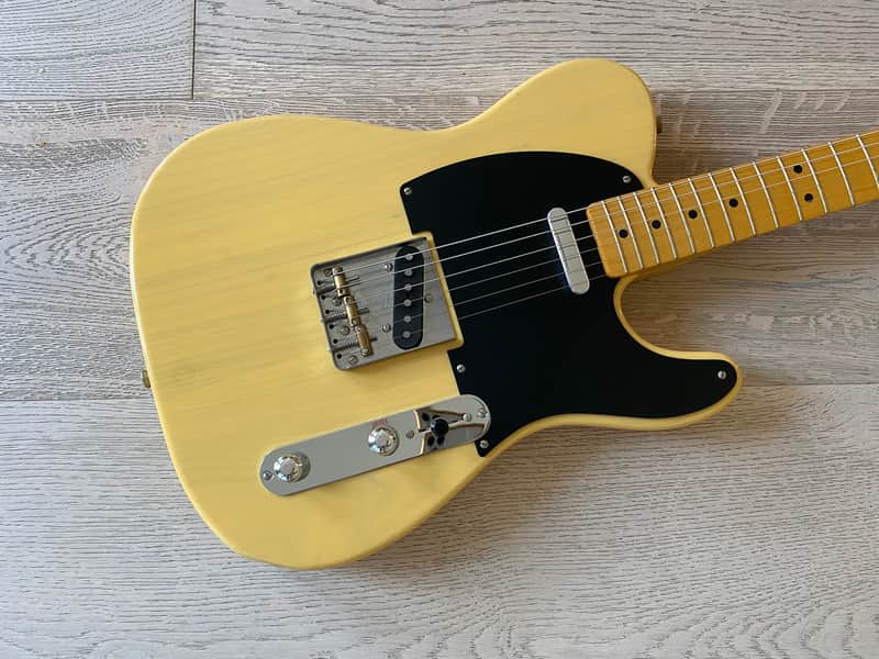 2016 Fender Japan Telecaster TL-52 Vintage '52 Reissue Blonde Flat Head Screws MIJ Ships from USA No Tariffs! image 1