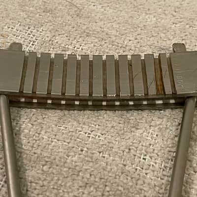 Vintage 12 String Trapeze Tailpiece 1960’s-1970’s Chrome Matsumoku Univox Aria Conrad Lyle MIJ Japan image 9