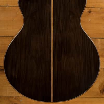 Ibanez Marcin Signature MRC10 AE w/Fishman Rare Earth - Macassar Ebony - Natural High Gloss image 2