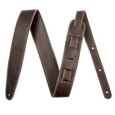 Genuine Fender 2" Artisan Crafted Leather  Guitar Strap Brown #0990621050 image 1