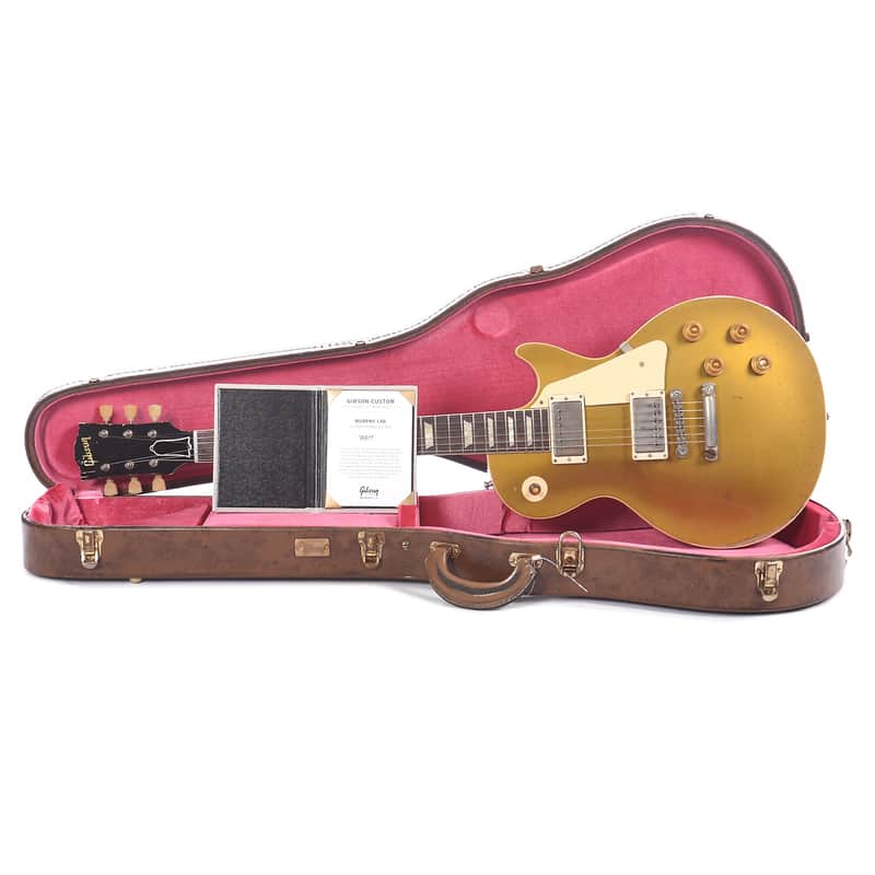 Gibson Custom Shop Murphy Lab '57 Les Paul Goldtop Reissue Ultra Heavy Aged image 8