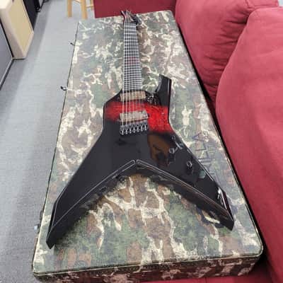 Guerilla TR-7 Custom Multi-Scale 7-String Guitar - Skarr Plasma image 8