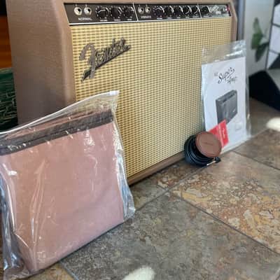 Fender '62 Super Guitar Amplifier Amp Reissue 2-Channel 40 Watt 2x10" Tweed 40w image 22