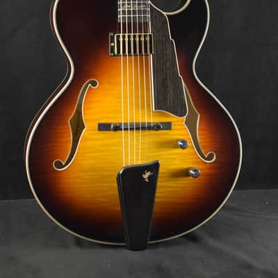 Eastman AR480CE-SB John Pisano 30th Anniversary Archtop Sunburst Truetone Gloss image 1