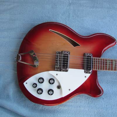 1999 Rickenbacker 360/12 FG Super Clean Fireglo Rickenbacker 360/12 With Original Hardshell Case image 4